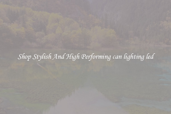 Shop Stylish And High Performing can lighting led